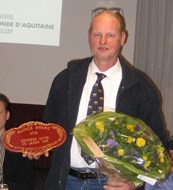 Jan Bouwers winnaar Blonde Award 2013