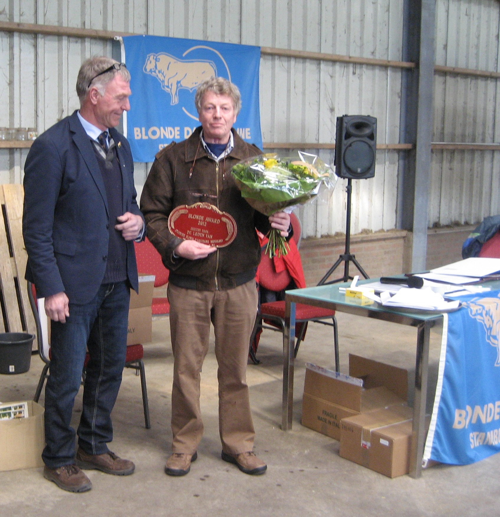 Roel Wiekema wint Blonde Award 2012