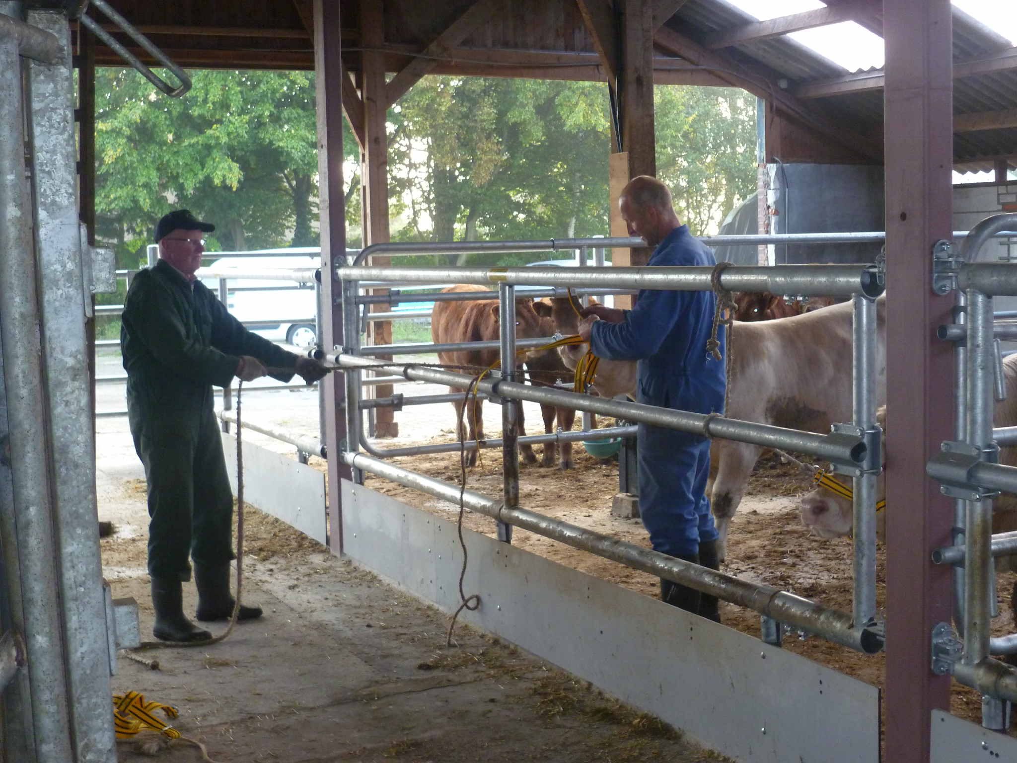 Nieuwe opfoklocatie in bedrijf