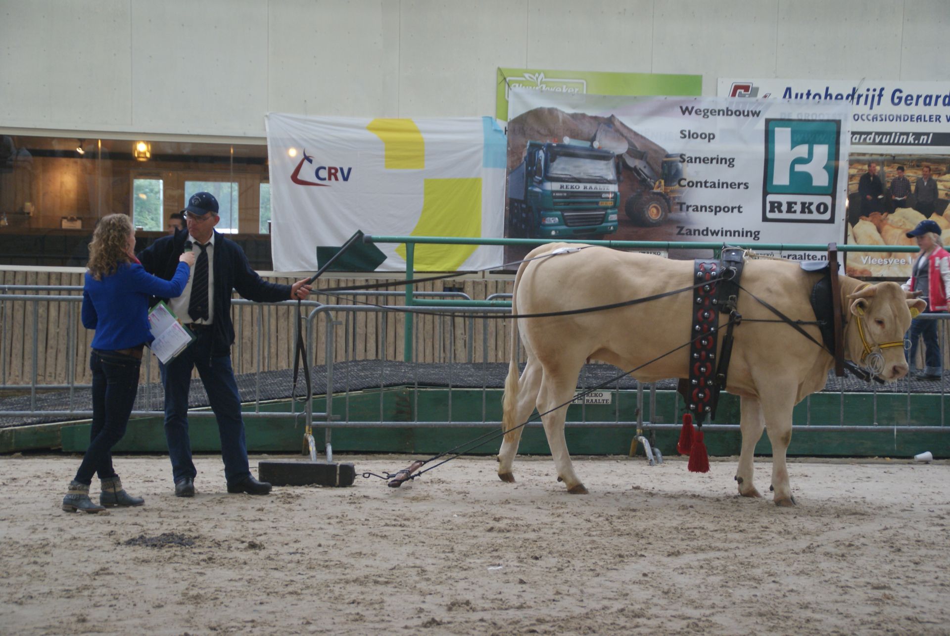 Ineke laat zich voorbeeldig zien