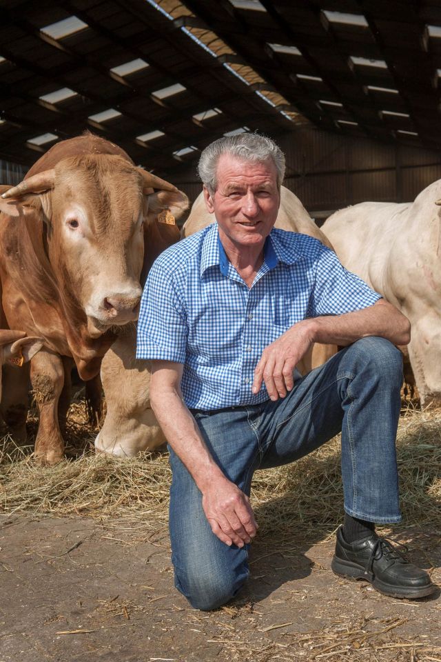 Blondehouder en stamboeklid Henk Broeders kandidaat verkiezing Agrarisch Ondernemer van het Jaar.