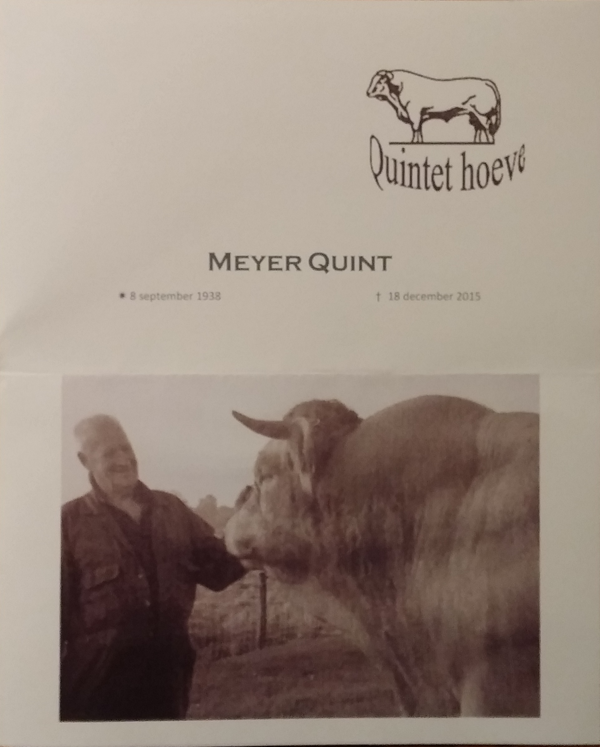 Meyer Quint overleden