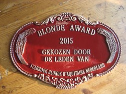 Blonde Award 2015