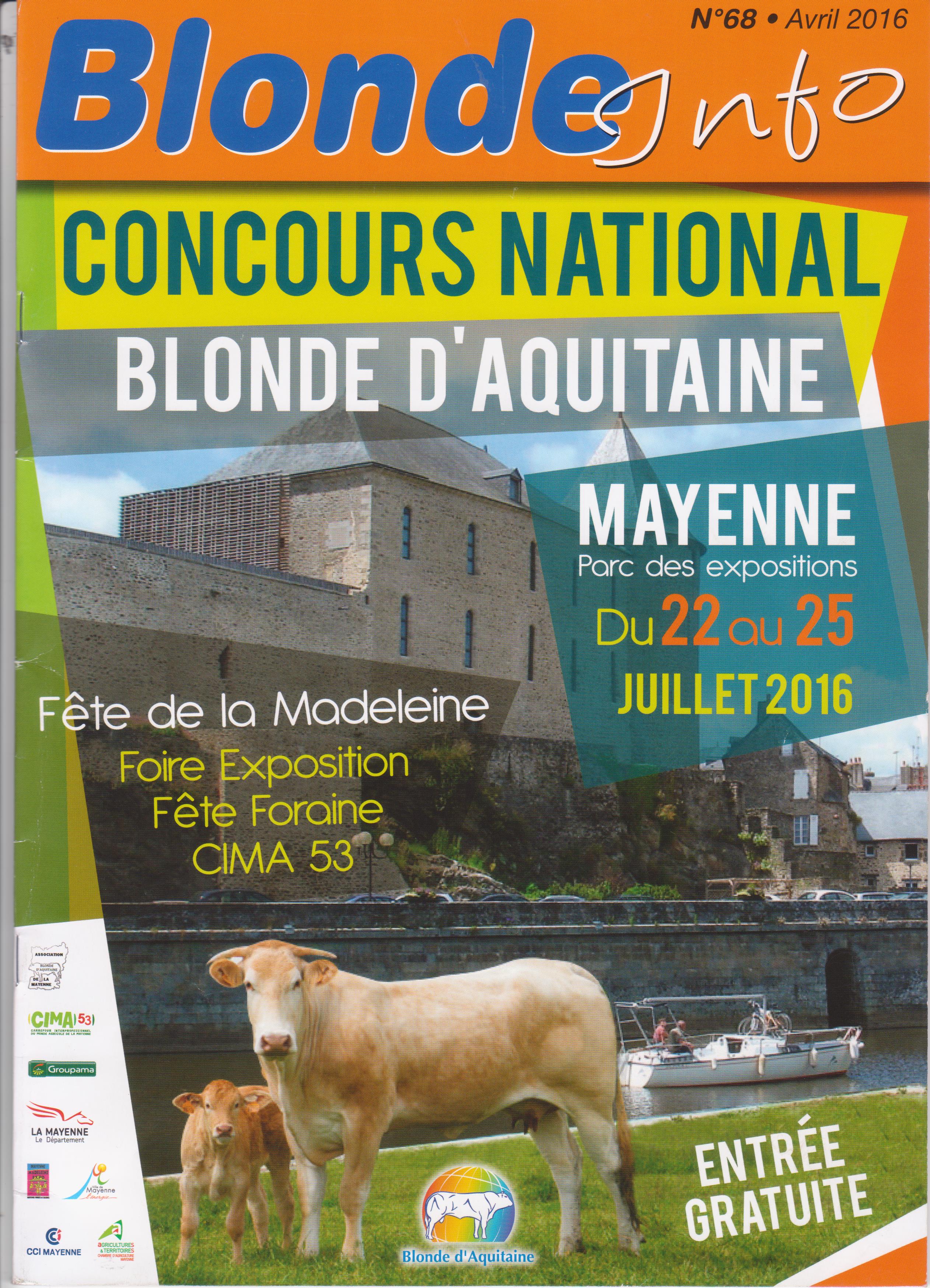 Excursie naar Franse nationale keuring in Mayenne
