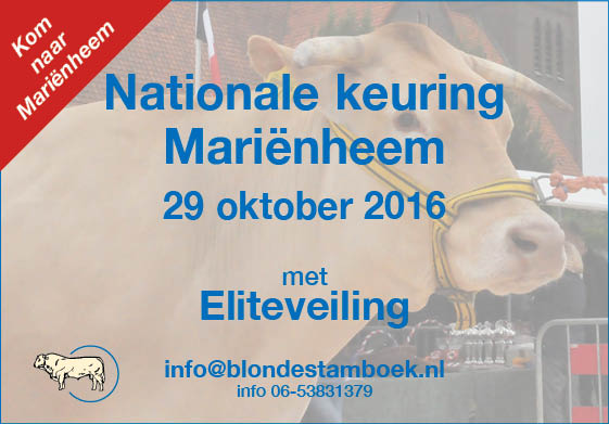 Uitgebreide stambomen met foto's van de veilingdieren in Mariënheem 