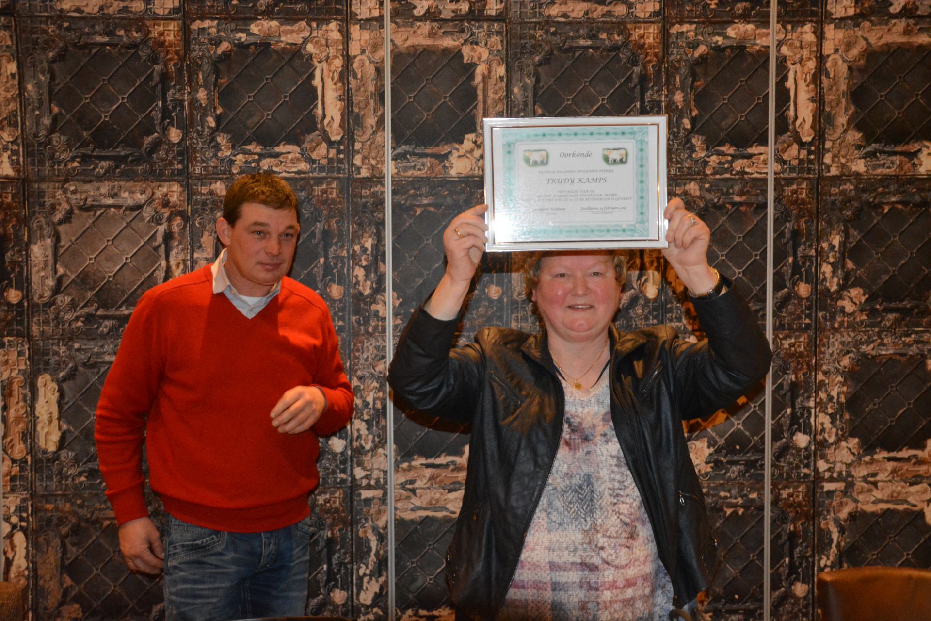 Trudy Kamps benoemd tot erelid van studieclub Noord