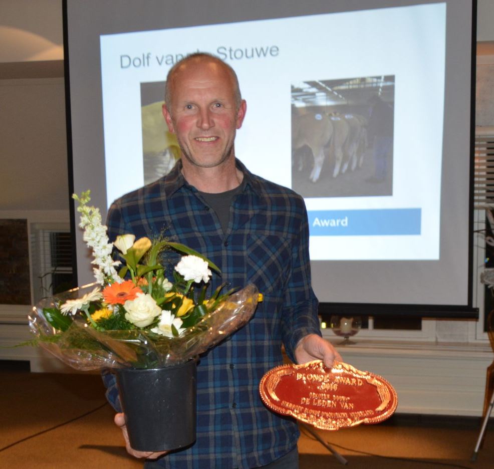 Henk Stegeman winnaar Blonde Award 2016