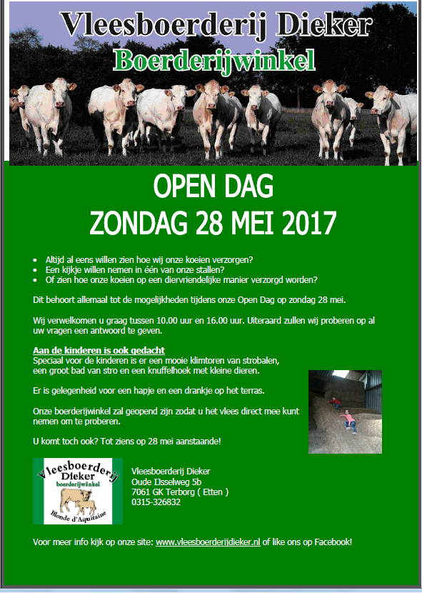 Open dag familie Dieker in Terborg