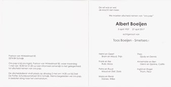 kaart Albert 1