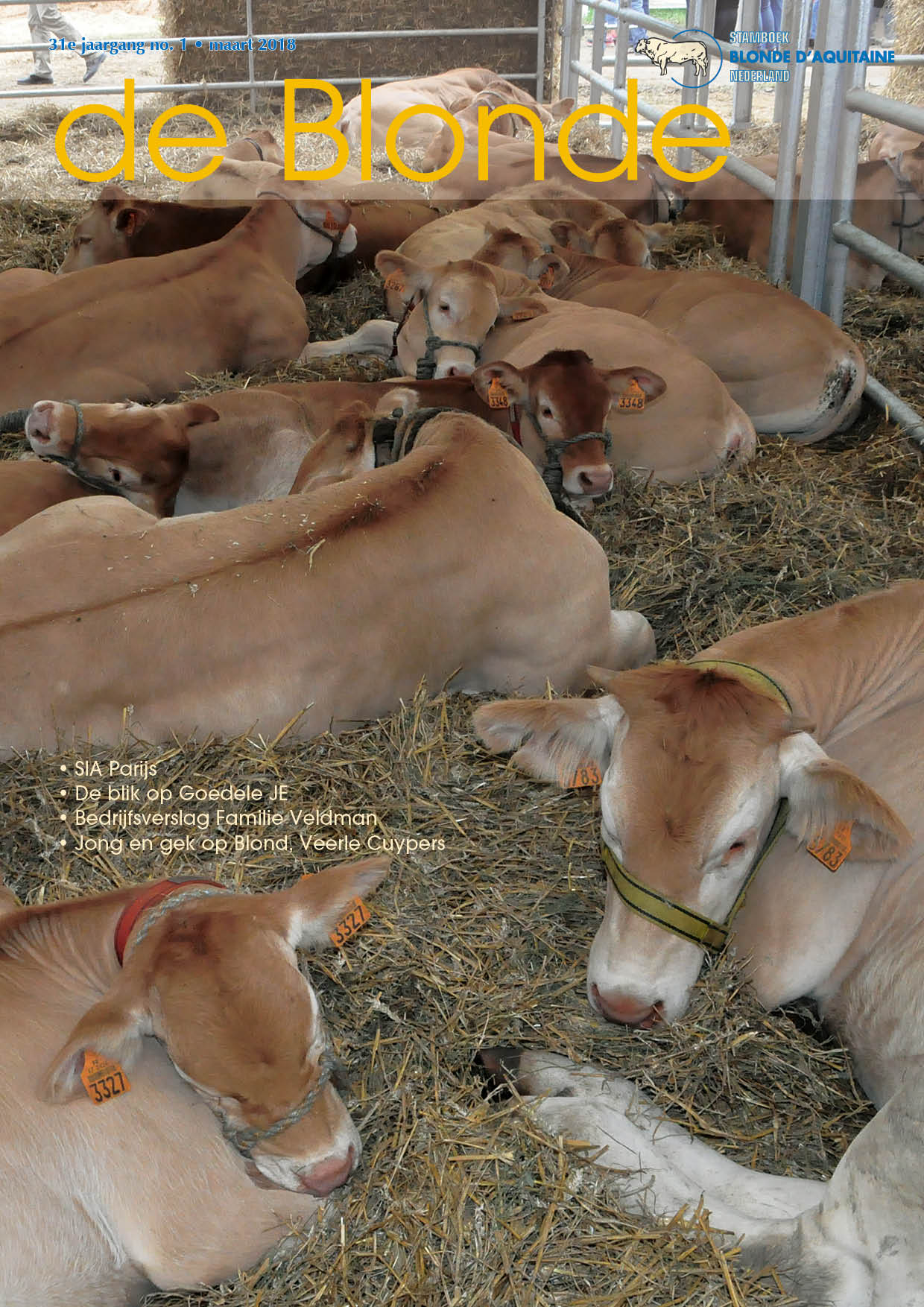 De Blonde volgende week bij onze leden in de bus