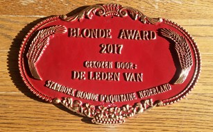 Blonde Award 2017