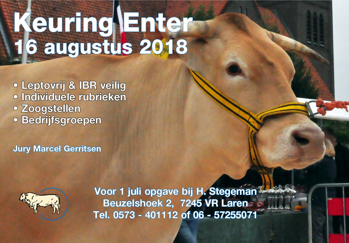 Inschrijven voor de keuring in Enter