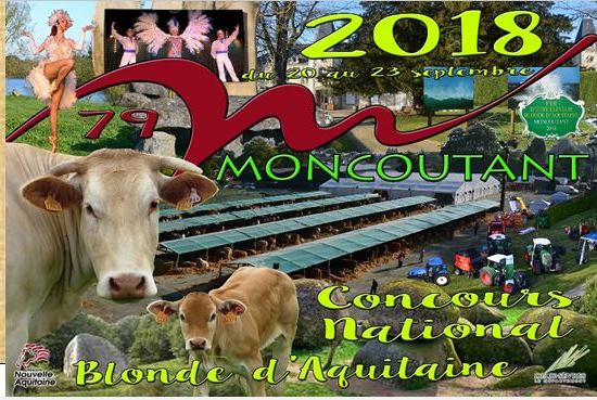 Met het Blonde d'Aquitaine Stamboek naar Moncoutant