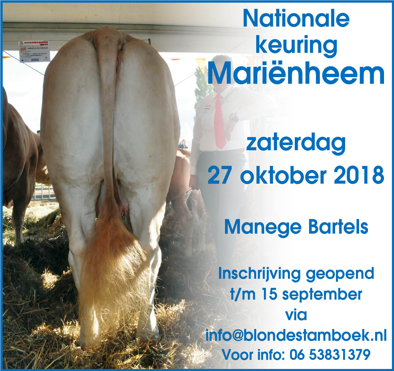 Inschrijven voor Nationale keuring Mariënheem 