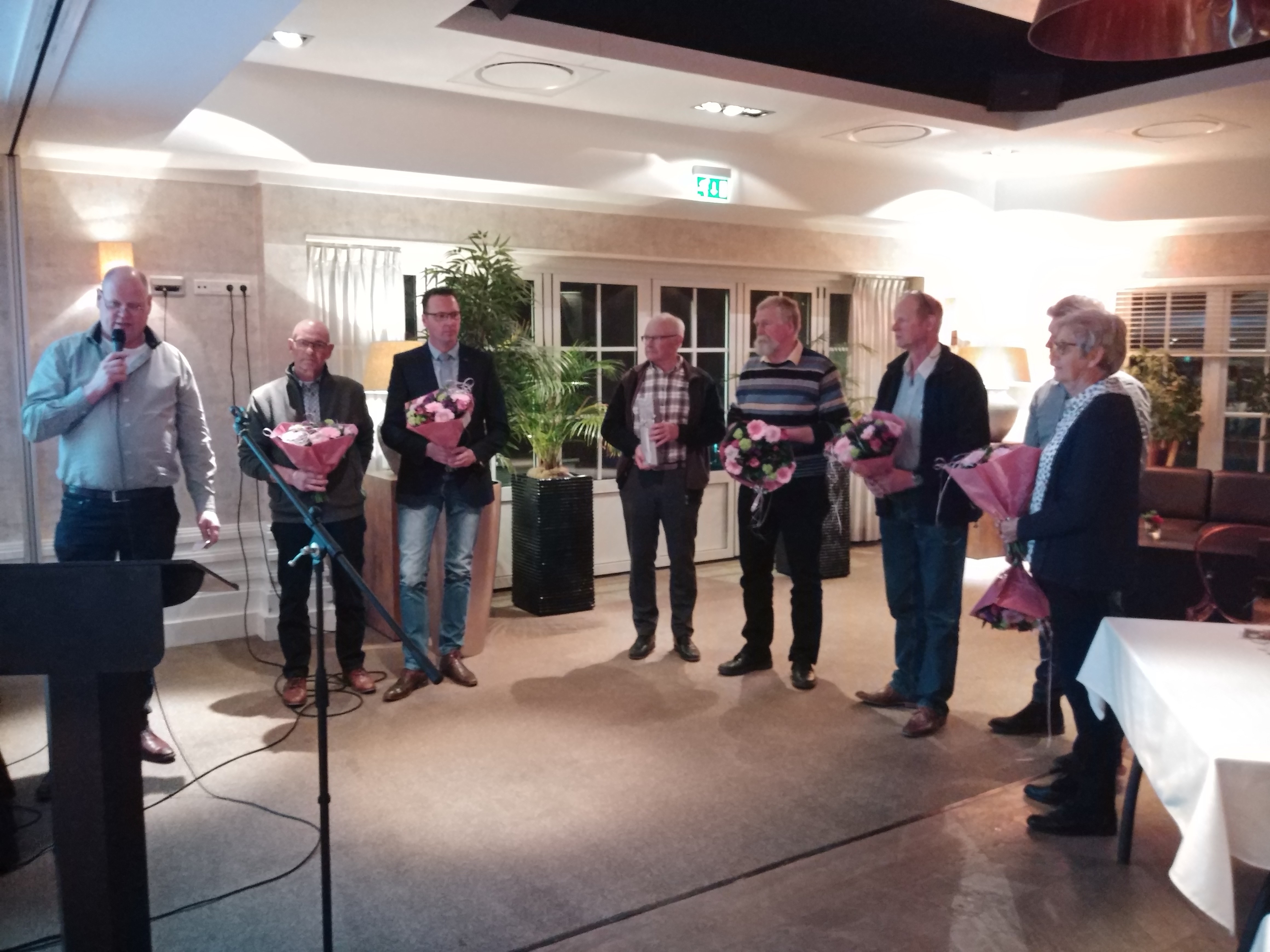 Afscheid commissieleden