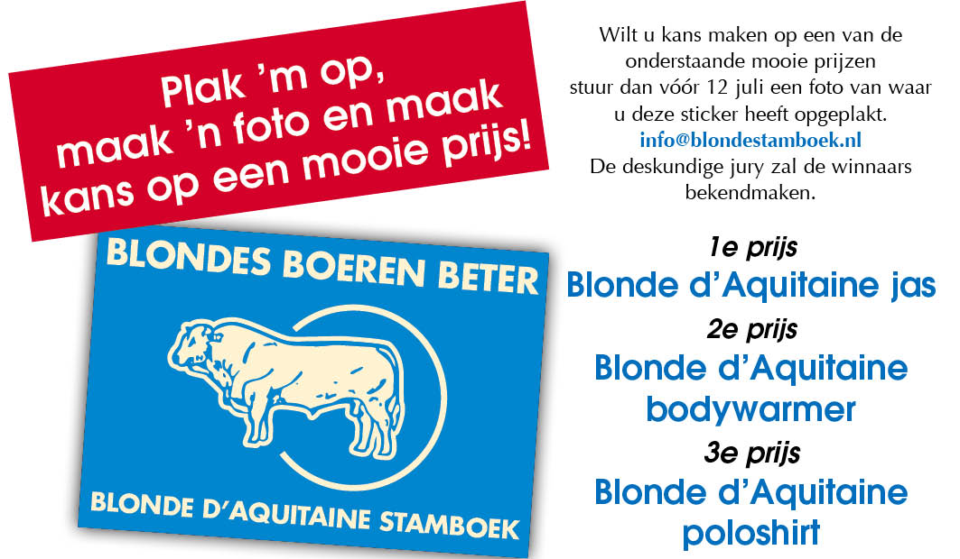 De sticker al gezien?