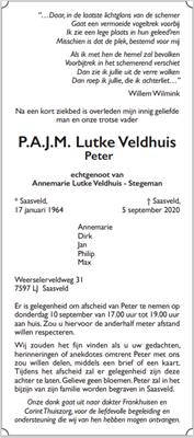 Overlijdensbericht