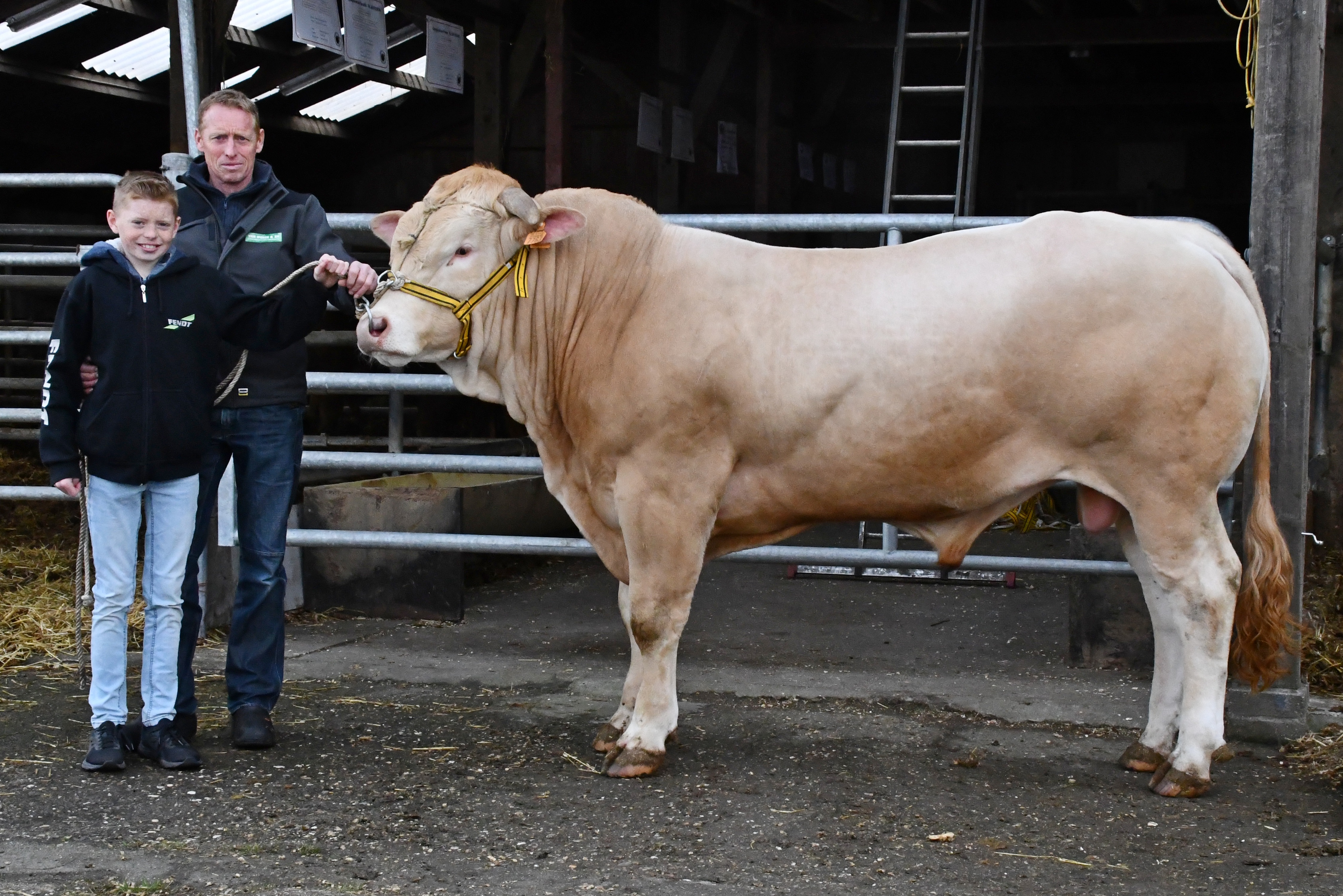 Veilingtopper naar zijn nieuwe eigenaar