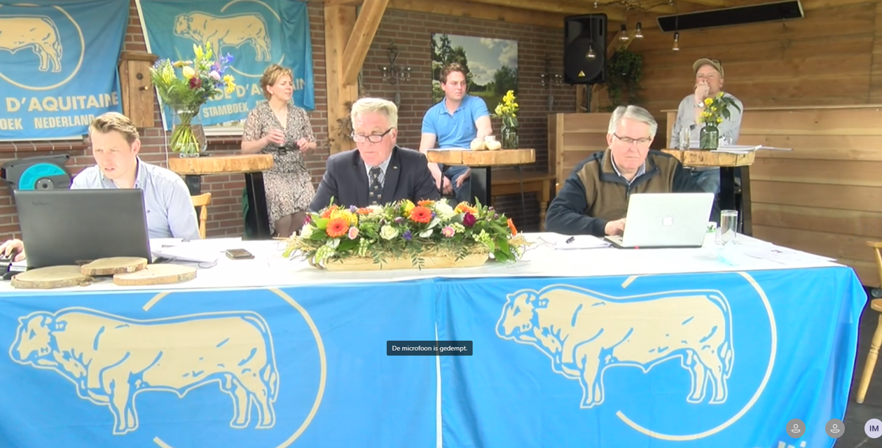 Bestuurswissel op de Algemene Ledenvergadering