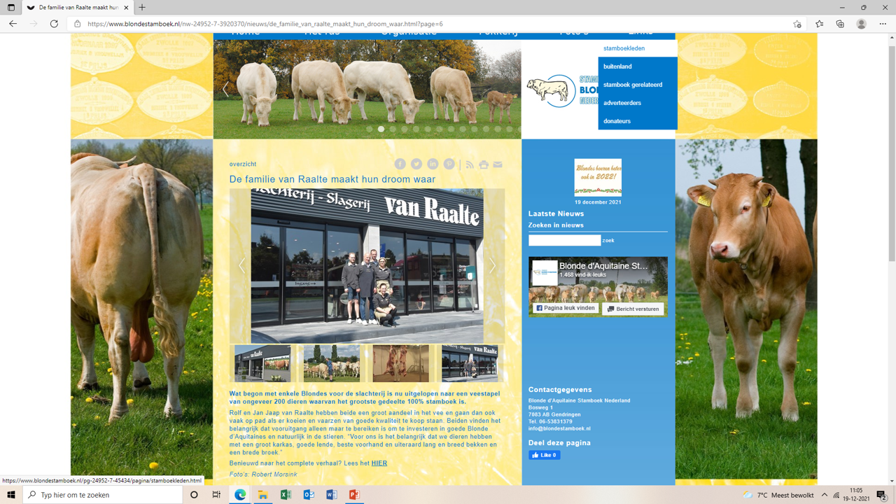 Welk bericht is het meest gelezen op internet?