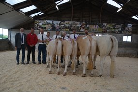 Kampioenen Koekange met jury