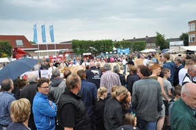 drukte in Enter