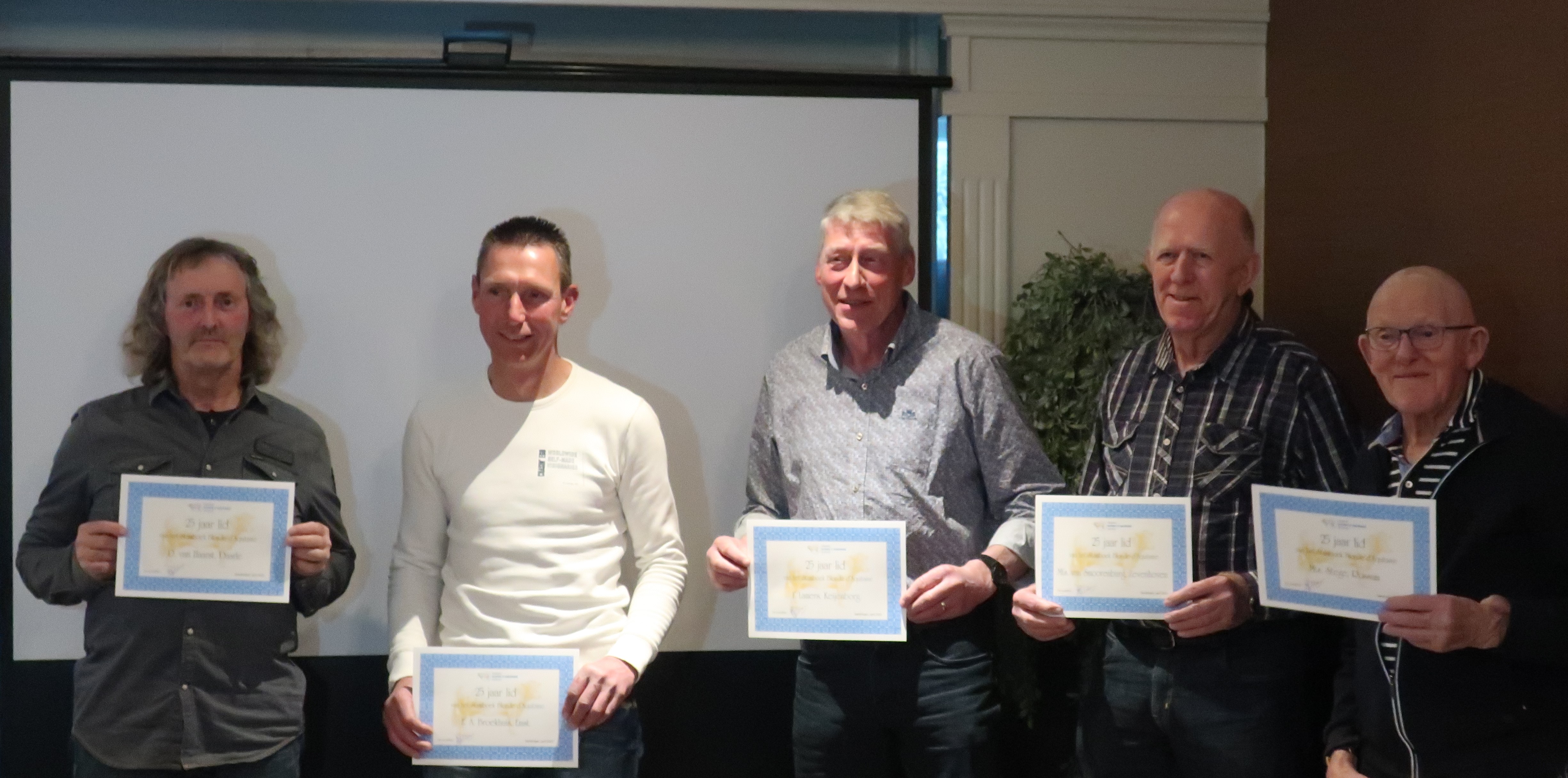 Jubilarissen in de schijnwerpers