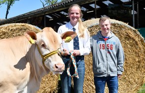 Koekange Lotte en Dennis