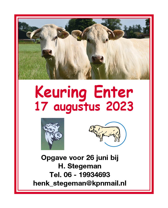 Inschrijving keuring Enter geopend