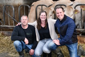Bart en Madelon Grob en Guido (l)