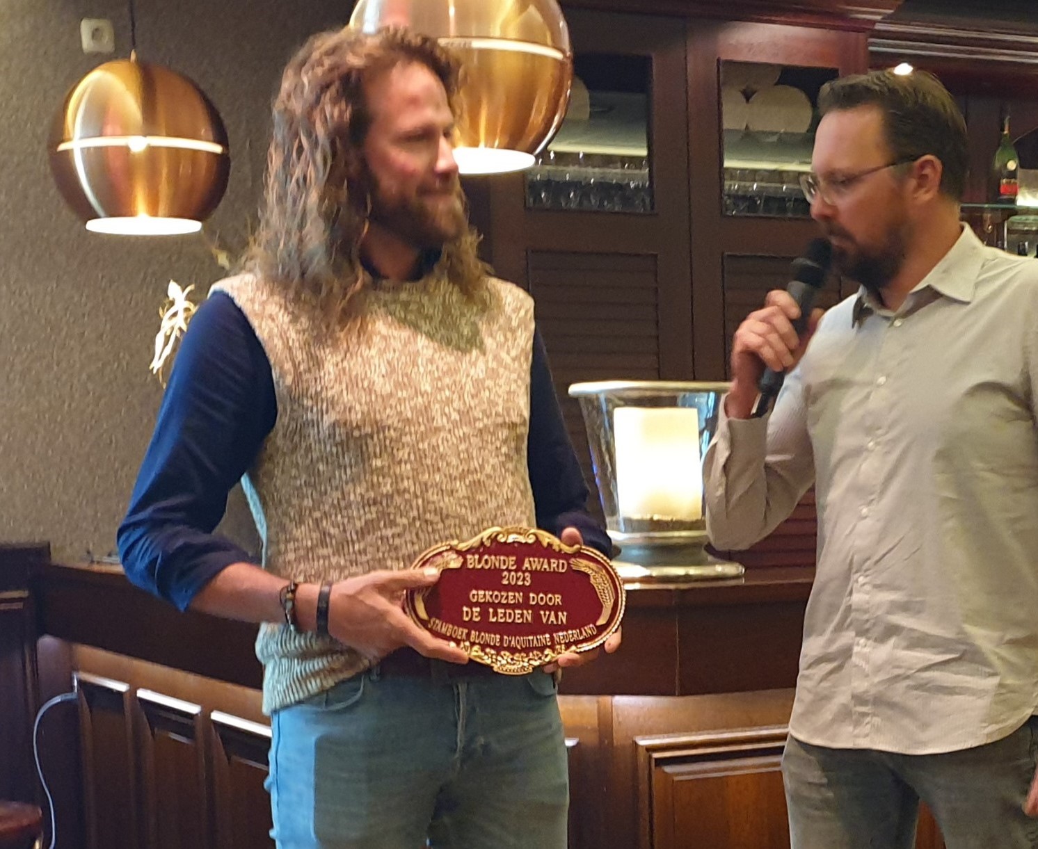 Blonde Award voor Dennis Boerland