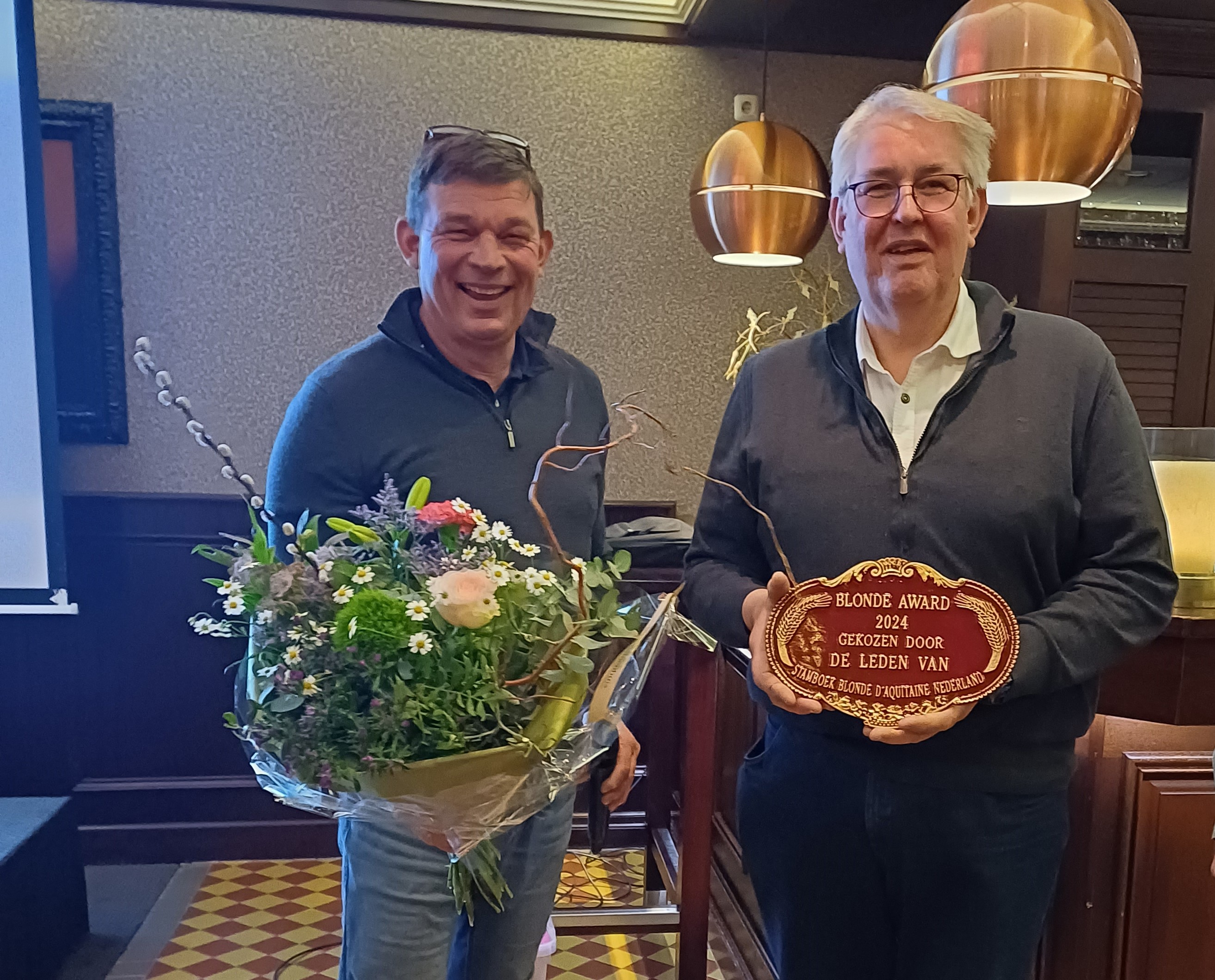 Mandrie van den Berg winnaar Blonde Award