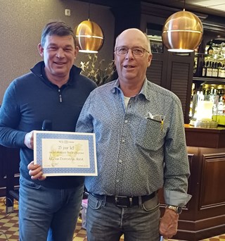 André van Dorresteijn 25 j lid