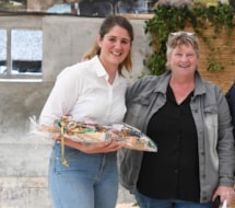 Donné Hegger met jury Alice Booij