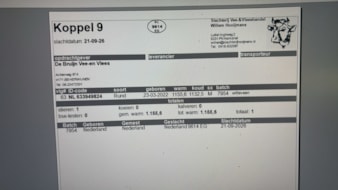 slachtgegevens zoon BAC Oregon
